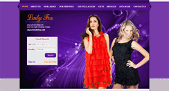 Desktop Screenshot of ladyfoxy.com